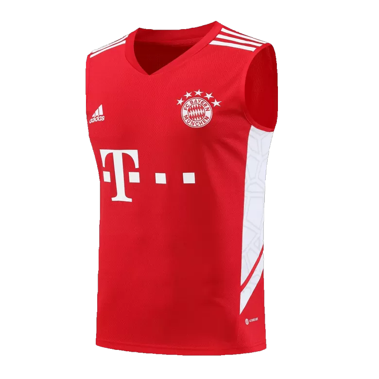 Men's Bayern Munich Soccer Sleeveless Training Kit (Top+Shorts) 2023/24 - Pro Jersey Shop