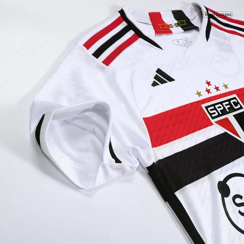 Men's Authentic Sao Paulo FC Home Soccer Jersey Shirt 2023/24 - Pro Jersey Shop