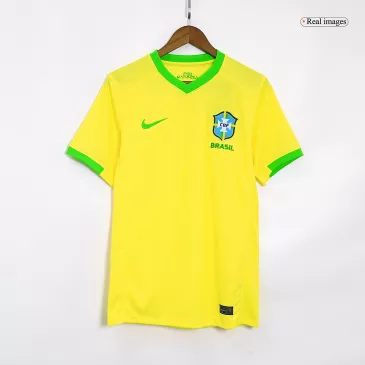 Men's Replica Brazil Home Soccer Jersey Shirt 2023 Nike - Pro Jersey Shop