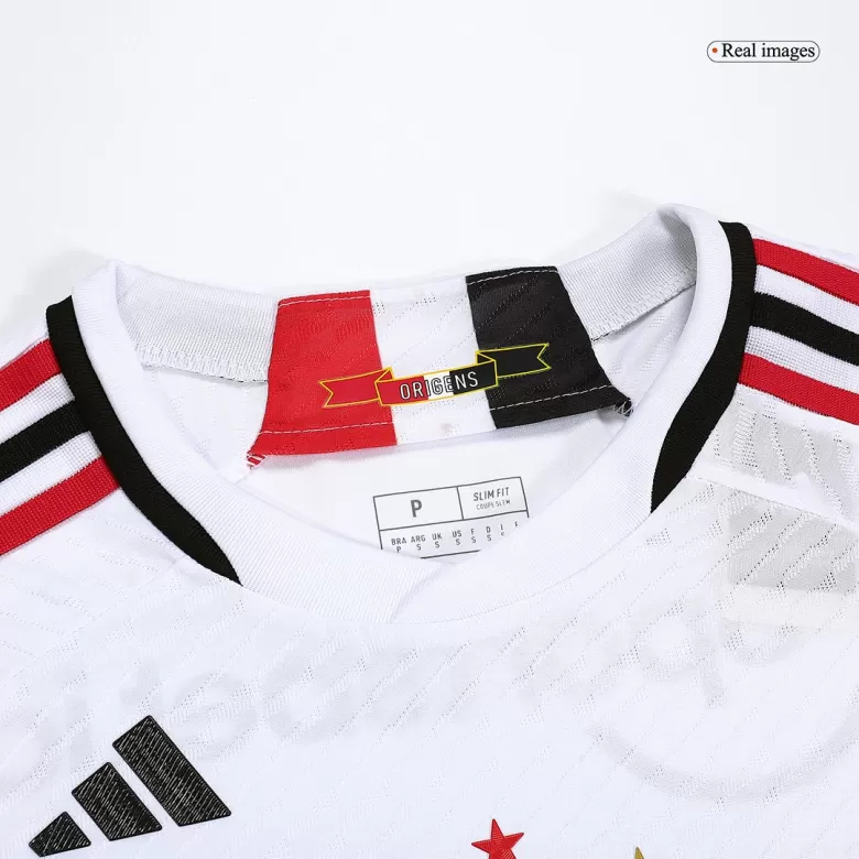 Men's Authentic Sao Paulo FC Home Soccer Jersey Shirt 2023/24 - Pro Jersey Shop