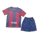 Kids's Replica Barcelona Home Soccer Jersey Kit (Jersey+Shorts) 2023/24 - Pro Jersey Shop