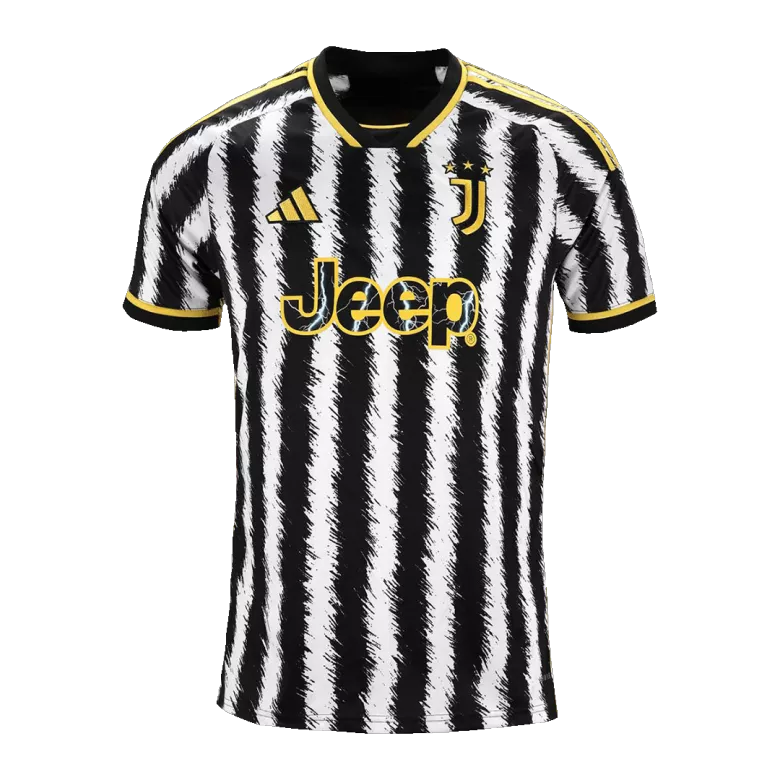 Men's Juventus Home Soccer Jersey Kit (Jersey+Shorts) 2023/24 - Fan Version - Pro Jersey Shop
