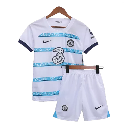 Kids Chelsea Away Soccer Jersey Kit (Jersey+Shorts) 2022/23 - Pro Jersey Shop