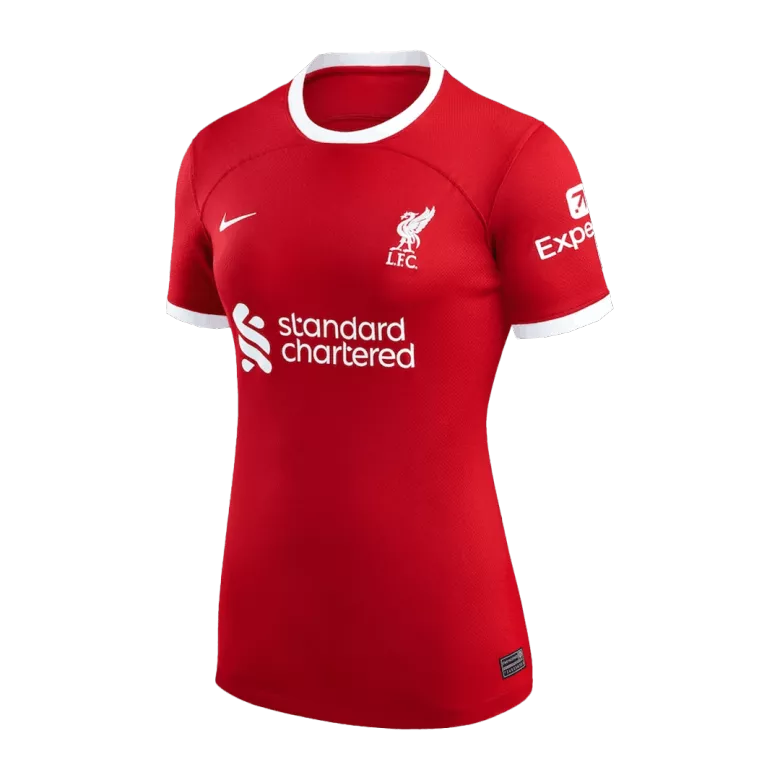 Women's Liverpool Home Soccer Jersey Shirt 2023/24 - Pro Jersey Shop