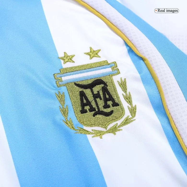 Men's Retro 2006 Argentina Home Long Sleeves Soccer Jersey Shirt - Fan Version - Pro Jersey Shop