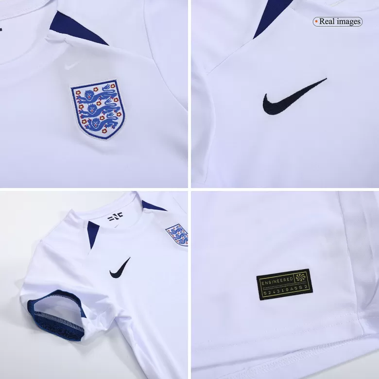 Kids England Women's World Cup Home Soccer Jersey Kit (Jersey+Shorts) 2023 - Pro Jersey Shop