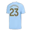 Men's CHAMPIONS #23 Manchester City Home Soccer Jersey Shirt 2023/24 - Fan Version - Pro Jersey Shop