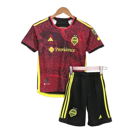Kids Seattle Sounders Away Soccer Jersey Kit (Jersey+Shorts) 2023 - Pro Jersey Shop