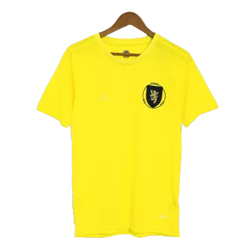 Men's Replica Scotland 150th Anniversary Edition Goalkeeper Soccer Jersey Shirt 2023 Adidas - Pro Jersey Shop