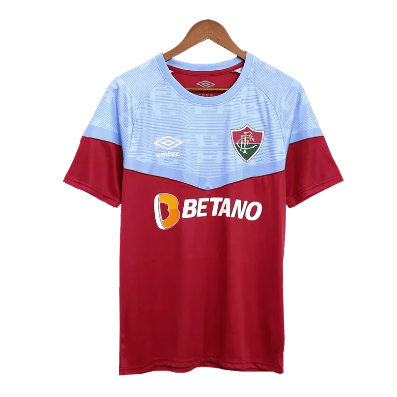 Men's Fluminense FC Pre-Match Soccer Jersey Shirt 2023/24 - Fan Version - Pro Jersey Shop