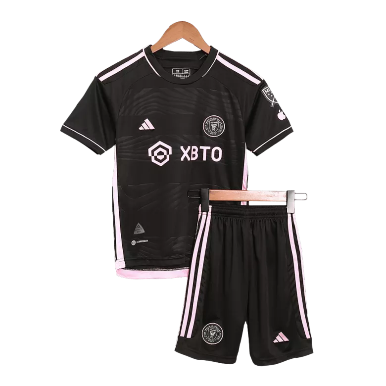 Kids Inter Miami CF Away Soccer Jersey Kit (Jersey+Shorts) 2023 - Pro Jersey Shop