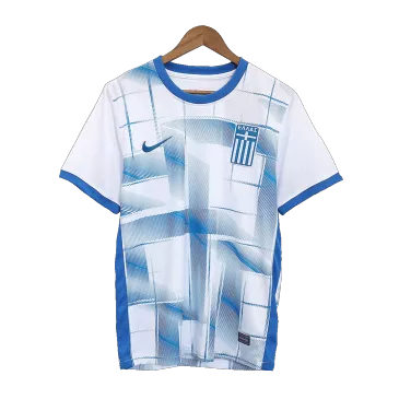Men's Replica Greece Home Soccer Jersey Shirt 2023 Adidas - Pro Jersey Shop