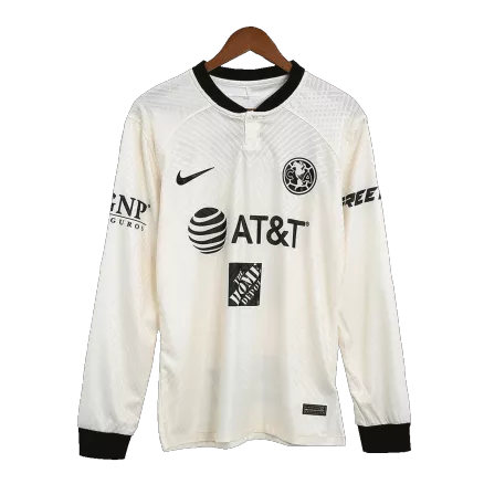 Men's Authentic Club America Aguilas Third Away Soccer Long Sleeves Jersey Shirt 2022/23 - Pro Jersey Shop