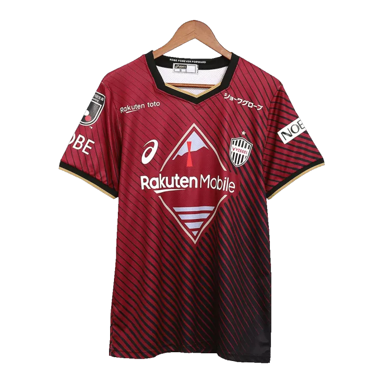 Men's Vissel Kobe Home Soccer Jersey Shirt 2023 - Fan Version - Pro Jersey Shop