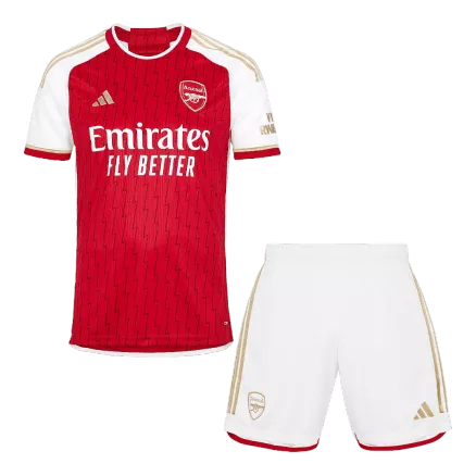 Kids Arsenal Home Soccer Jersey Kit (Jersey+Shorts) 2023/24 - Pro Jersey Shop
