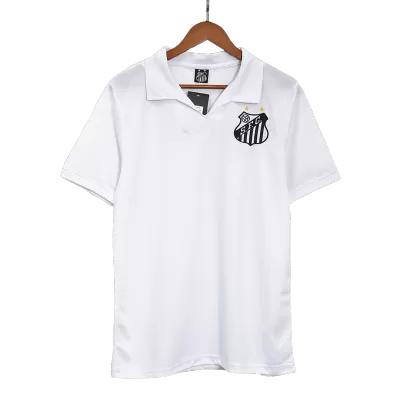 Men's Retro 1970 Santos FC Home Soccer Jersey Shirt - Pro Jersey Shop