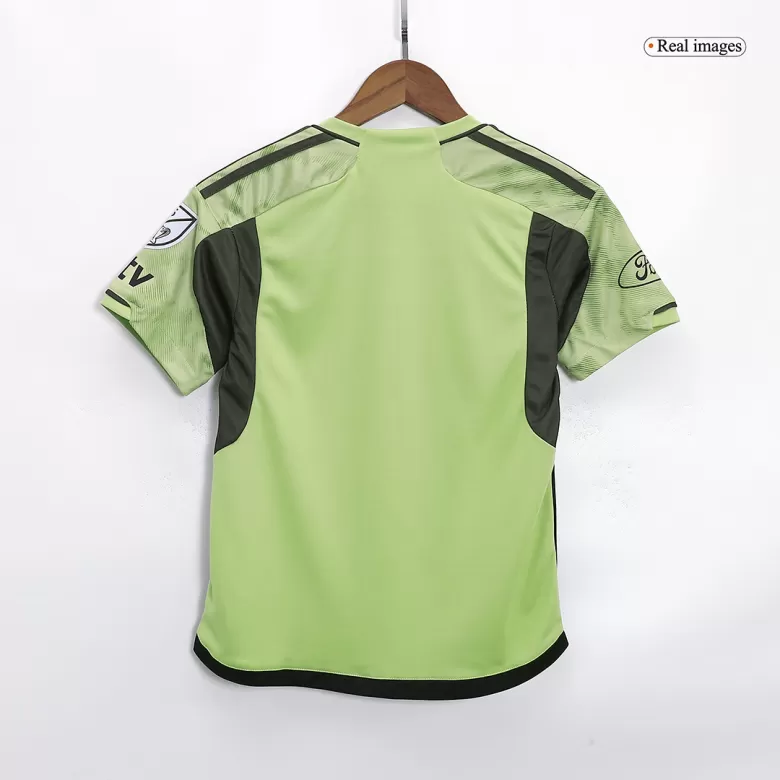 Kids Los Angeles FC Away Soccer Jersey Kit (Jersey+Shorts) 2023 - Pro Jersey Shop