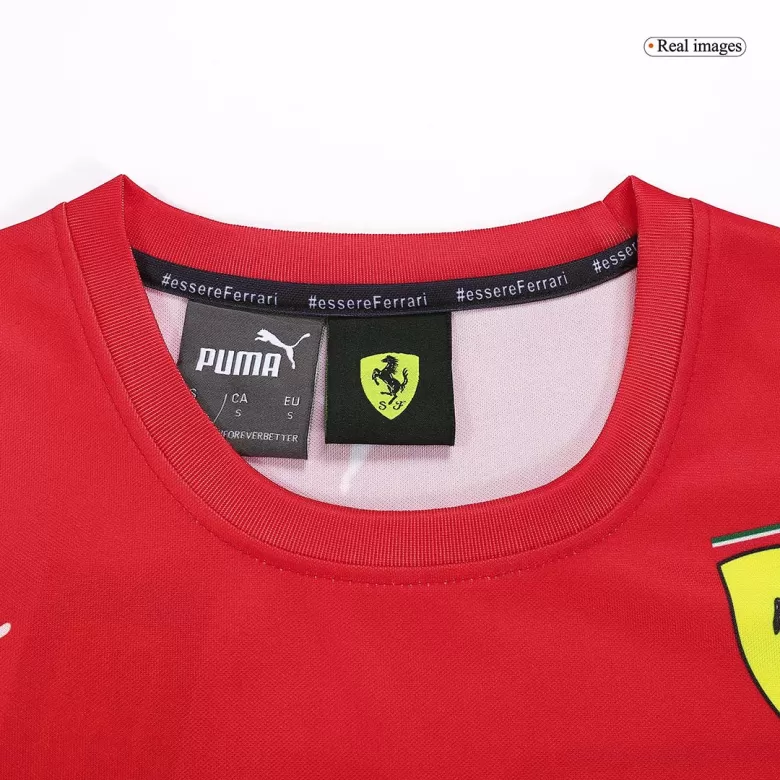 Scuderia Ferrari  F1 Racing Team T-Shirt #16 Red 2022 - Pro Jersey Shop