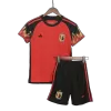 Kids Belgium Home Soccer Jersey Kit (Jersey+Shorts) 2022 - World Cup 2022 - Pro Jersey Shop