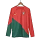 Men's Replica Portugal Home Long Sleeves Soccer Jersey Shirt 2022 - World Cup 2022 - Pro Jersey Shop