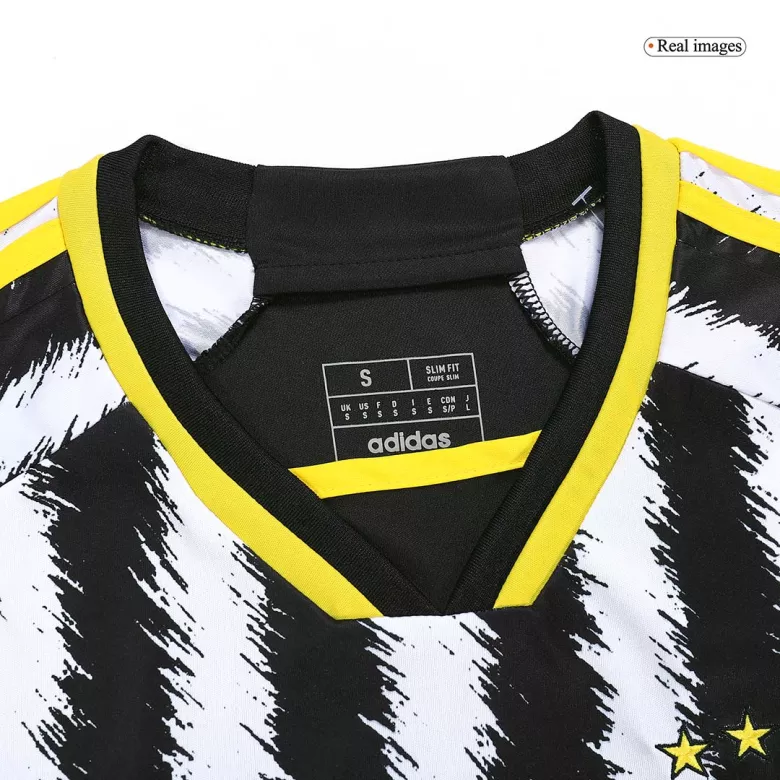 Men's Juventus Home Soccer Jersey Whole Kit (Jersey+Shorts+Socks) 2023/24 - Fan Version - Pro Jersey Shop