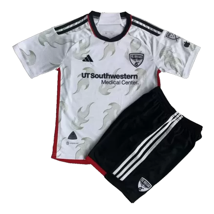 Kids FC Dallas Away Soccer Jersey Kit (Jersey+Shorts) 2023 - Pro Jersey Shop