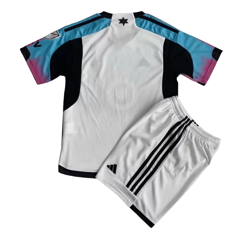 Kids Minnesota United FC Away Soccer Jersey Kit (Jersey+Shorts) 2023 - Pro Jersey Shop