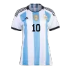 Women's MESSI #10 Argentina 3 Stars Home Soccer Jersey Shirt 2022 - Fan Version - Pro Jersey Shop