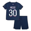 Kids MESSI #30 PSG Home Soccer Jersey Kit (Jersey+Shorts) 2023/24 - Pro Jersey Shop