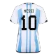 Women's Replica MESSI #10 Argentina Home Soccer Jersey Shirt 2022 - Pro Jersey Shop