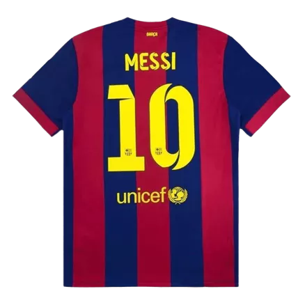 Men's Retro 2014/15 MESSI #10 Barcelona Home Soccer Jersey Shirt - Pro Jersey Shop
