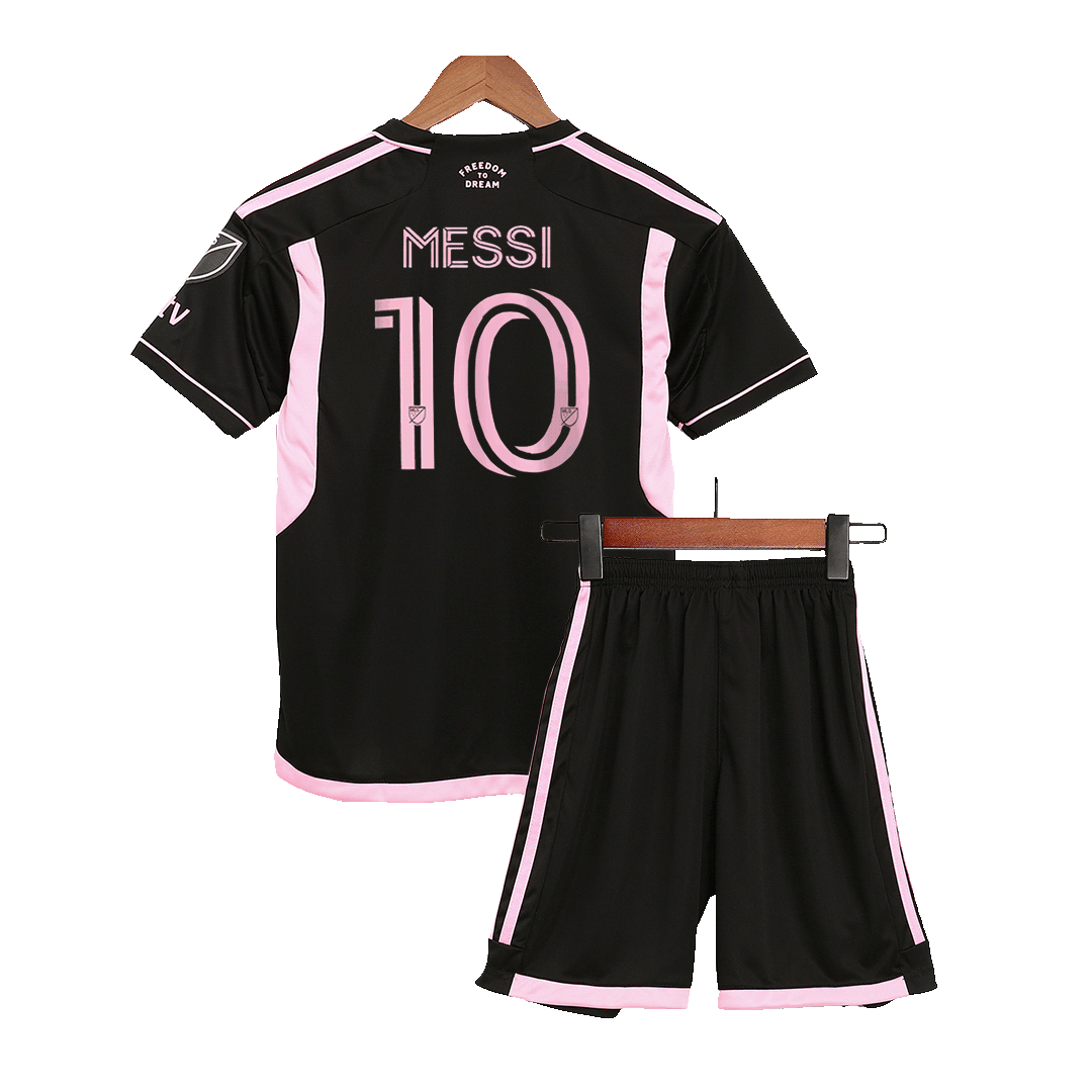 adidas Youth Inter Miami 24/25 Home #10 Messi Jersey -  Pink