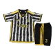 Kids's Replica Juventus Home Soccer Jersey Whole Kit (Jersey+Shorts+Socks) 2023/24 - Pro Jersey Shop