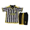 Kids's Juventus Home Soccer Jersey Whole Kit (Jersey+Shorts+Socks) 2023/24 - Fan Version - Pro Jersey Shop