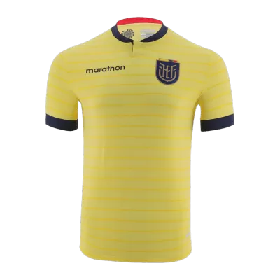 Men's Ecuador Home Soccer Jersey Shirt 2023 - Fan Version - Pro Jersey Shop