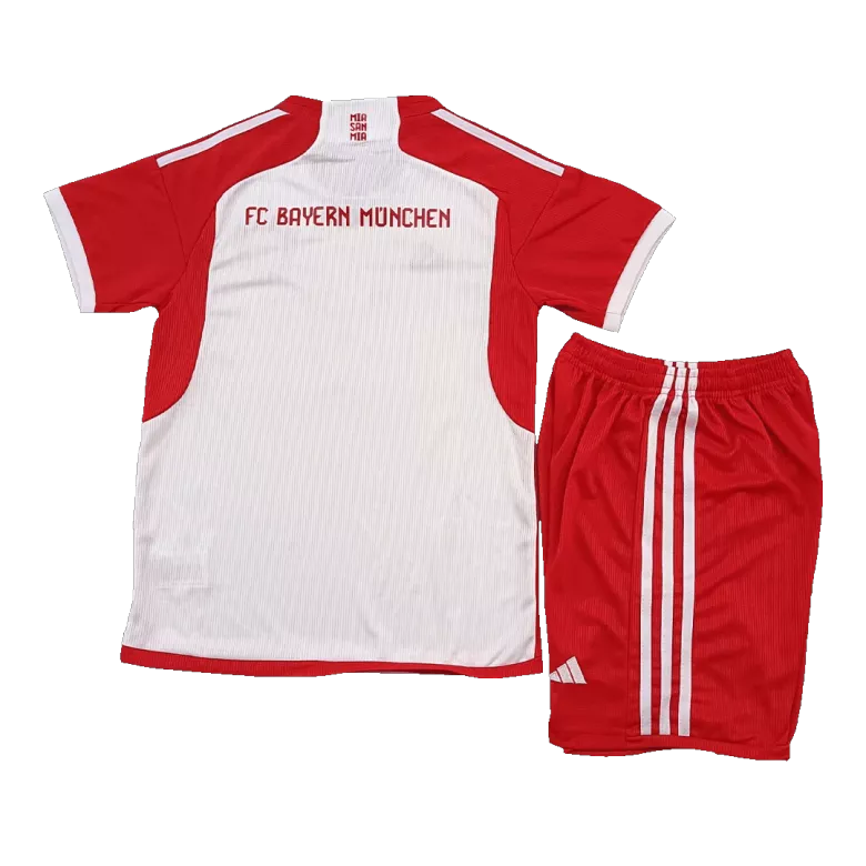 Kids's Bayern Munich Home Soccer Jersey Whole Kit (Jersey+Shorts+Socks) 2023/24 - Fan Version - Pro Jersey Shop