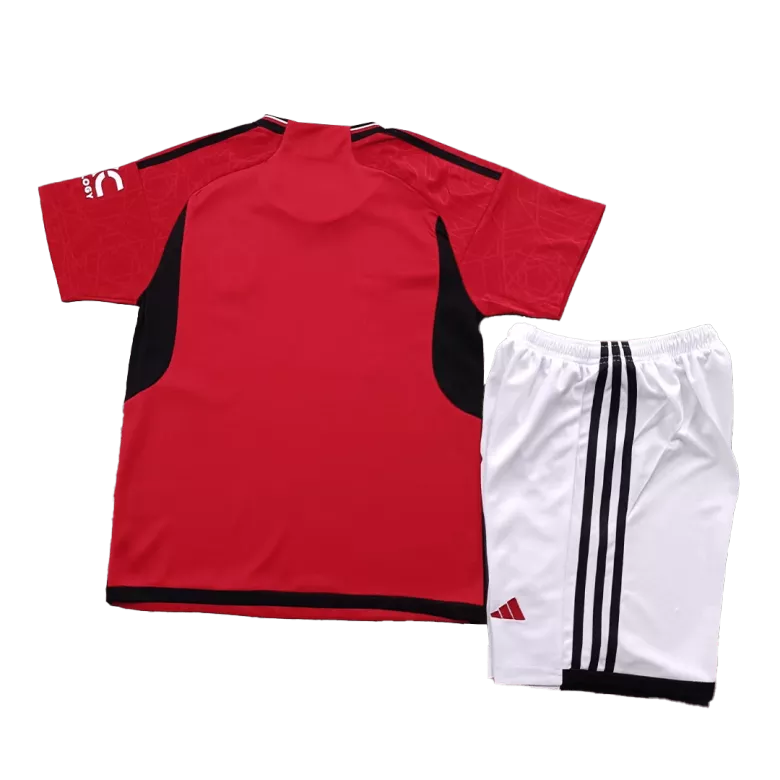 Kids Manchester United Home Soccer Jersey Whole Kit (Jersey+Shorts+Socks) 2023/24 - Pro Jersey Shop