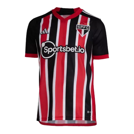 Men's Replica Sao Paulo FC Away Soccer Jersey Shirt 2023/24 - Pro Jersey Shop