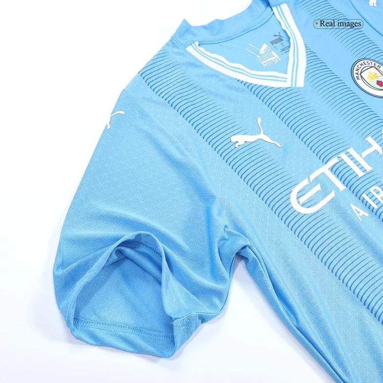 Men's Authentic Manchester City Home Soccer Jersey Shirt 2023/24 - Pro Jersey Shop