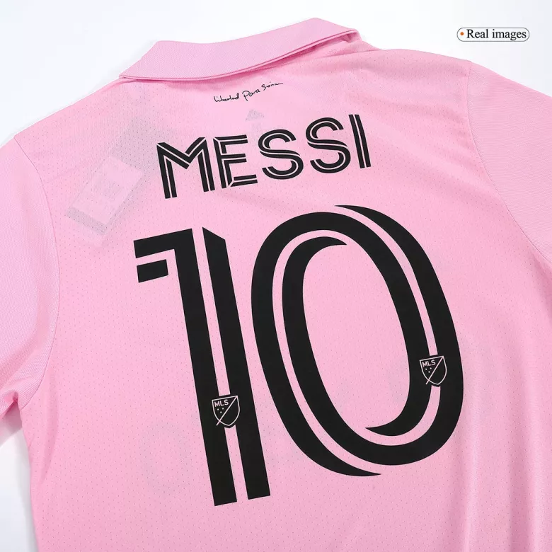 Men's Authentic MESSI #10 Inter Miami CF "Messi GOAT" Home Soccer Jersey Shirt 2023 - Pro Jersey Shop