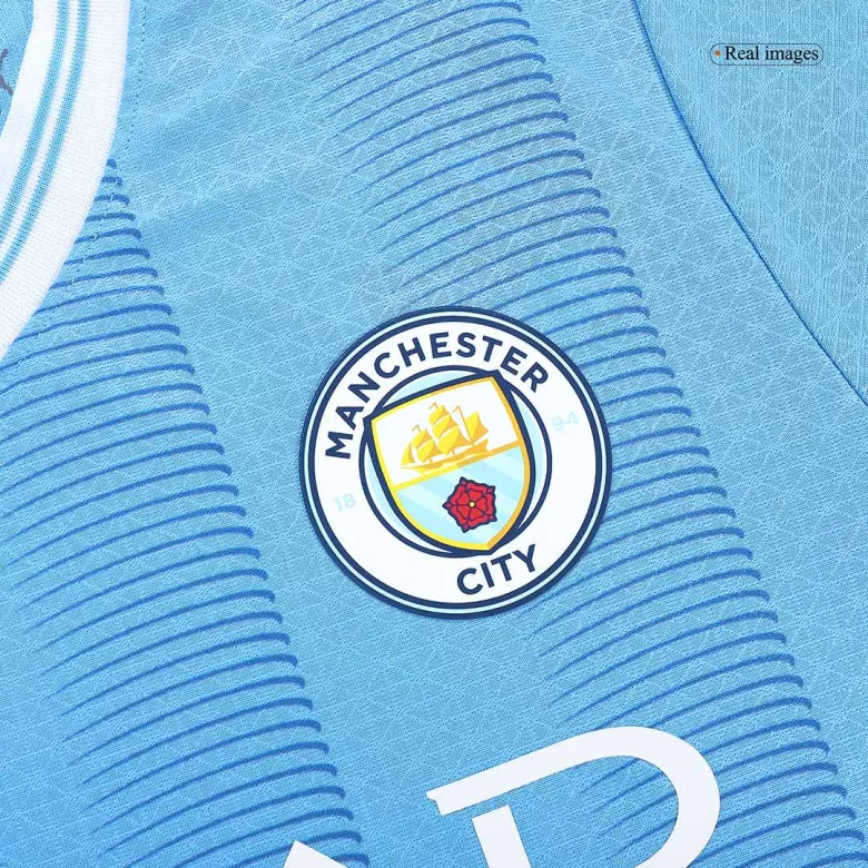 Men's Authentic Manchester CityS #23 Home Soccer Jersey Shirt 2023/24 - Pro Jersey Shop