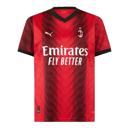 Men's Replica AC Milan Home Soccer Jersey Shirt 2023/24 - Pro Jersey Shop