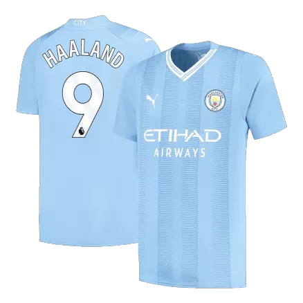 Men's Replica HAALAND #9 Manchester City Home Soccer Jersey Shirt 2023/24 - Pro Jersey Shop