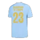 Men's Replica Manchester CityS OF EUROPE #23 Home Soccer Jersey Shirt 2023/24 - Pro Jersey Shop