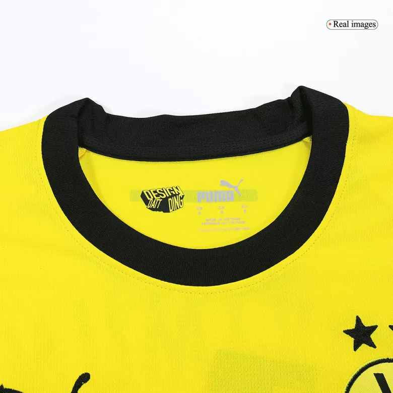 Men's Borussia Dortmund Home Soccer Jersey Whole Kit (Jersey+Shorts+Socks) 2023/24 - Fan Version - Pro Jersey Shop