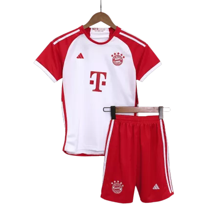 Kids Bayern Munich Home Soccer Jersey Kit (Jersey+Shorts) 2023/24 - Pro Jersey Shop