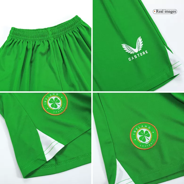 Kids Ireland Away Soccer Jersey Kit (Jersey+Shorts) 2023 - Pro Jersey Shop