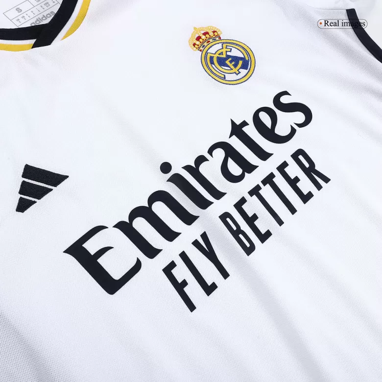 Men's TCHOUAMENI #18 Real Madrid Home Soccer Jersey Shirt 2023/24 - Fan Version - Pro Jersey Shop