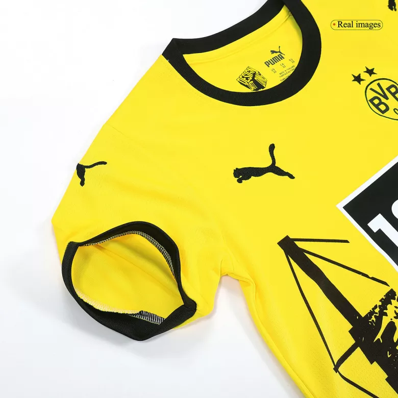 Kids Borussia Dortmund Home Soccer Jersey Whole Kit (Jersey+Shorts+Socks) 2023/24 - Pro Jersey Shop