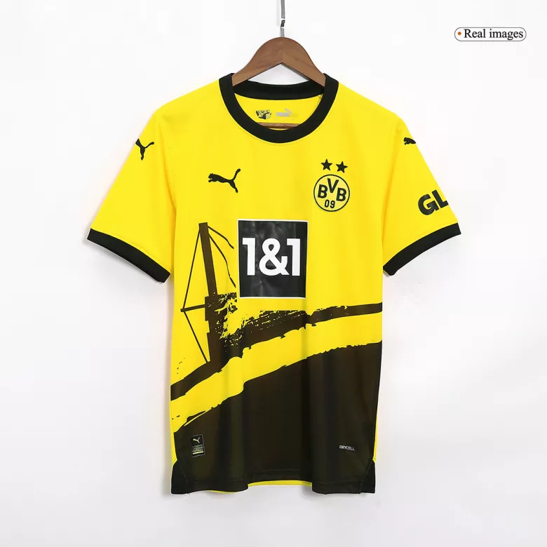 Men's Borussia Dortmund Home Soccer Jersey Shirt 2023/24 - Fan Version - Pro Jersey Shop